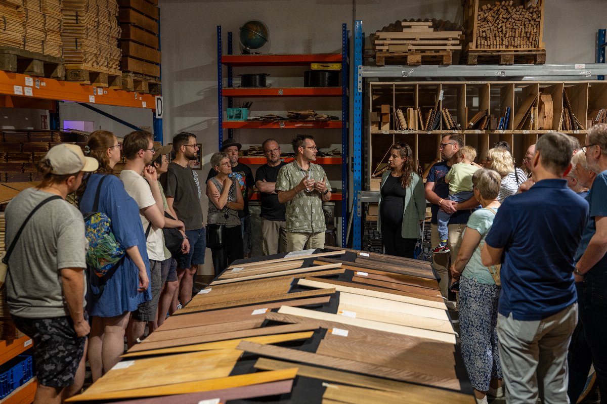 Visite de l’atelier